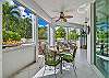 Screened in lanai and large private terrace