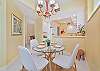 Breakfast nook off the kitchen
