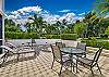 Large, private terrace with pool access