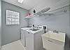 laundry room with washer and dryer