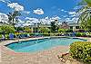 The Abbey at Berkshire Lakes pool area has two community pools 