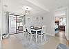 Dining area with pool view!