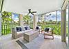 This corner unit has a spacious screened in balcony which overlooks the Bonita Bay golf course