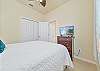 A smart TV in the third bedroom