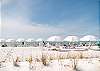 Pelican Landing's amenities include a Pelican Landing's 34-acre island in the Gulf of Mexico with sugar-sand beaches, accessible via shuttle boat. 