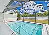 Private pool and separate hot tub 