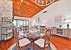 Dining area off the living