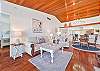 Comfortable seating in the living area