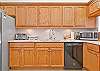 Fully equipped kitchen with breakfast nook