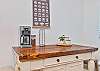 Breakfast nook in the kitchen