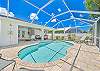 Private heated pool and outdoor shower