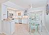 Kitchen and dining area