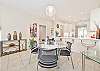 Dining area off the kitchen