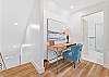 The lofty feature an office nook