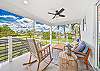 Enjoy gorgeous sunset views from the balcony which is accessible from the primary bedroom and 3rd guest bedroom
