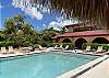 Tropical Tikihut at the main (heated) community pool