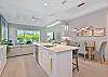Fully equipped kitchen with island