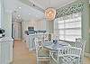 Fully equipped kitchen with breakfast bar and breakfast nook