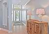 Private entrance to this coach home