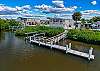 This fully equipped home features two bedrooms, two bathrooms and a den. Enjoy amazing sunsets over the bay from the large porch or dock. 