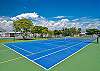 Spring Creek Village amenities include a clubhouse, heated pool & spa, tennis, pickleball, shuffleboard and bocce