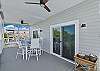 Oversized porch with stunning bay view