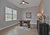 This home features a spacious office at the front of the home