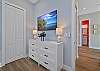The second Guest Bedroom suite is equipped with a Queen bed and Smart TV