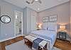 The third Guest Bedroom suite is equipped with a Queen bed and Smart TV