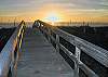 Beach Access at Sunset