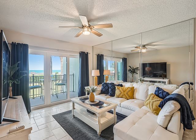 Land's End 203 building 7 Gorgeous, remodeled beach front condo!