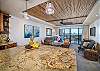 Modern comfort meets island style in your living and dining area.