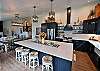 Plenty of space for family to gather during meals.