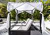 One of four covered cabanas to use while at the swimming pool for your comfort and enjoyment.
