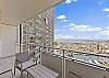 Expansive lanai area with seating and table to enjoy the expansive harbor and ocean views!
