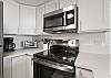 Beautiful, new appliances for all your cooking needs on an extended vacation while staying at the Ilikai #1004.