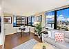 Open concept provides for a living/dining combination.