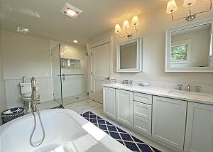 Another view of King bedroom bathroom