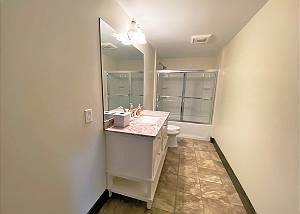 Second floor bathroom