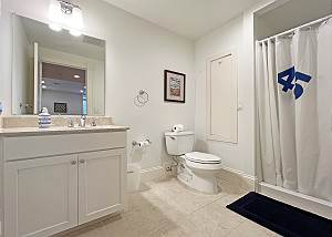 Lower level bathroom