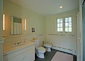 First floor bedroom bathroom