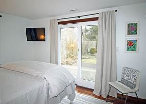 Another view of guest house Queen bedroom