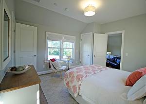 Queen Bedroom with access to Queen Suite