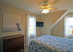 Another view of second floor Queen bedroom