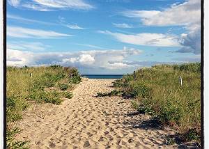 Entrance to Hancock Beach