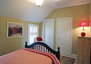 Another view of second floor Queen bedroom