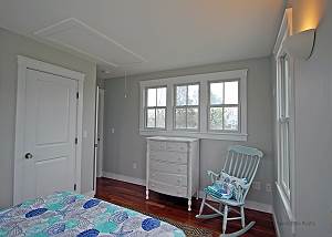 Another view of second floor Queen bedroom