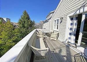 Second floor deck