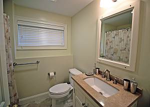 Lower level bathroom