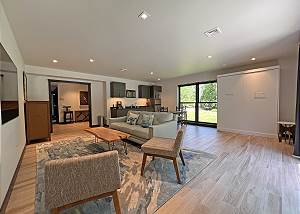 Lower Level Bedroom with Murphy Bed